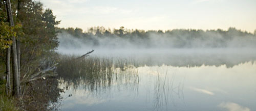 Lake at dawn