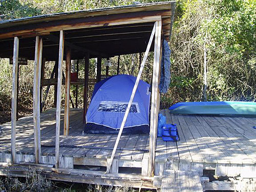 Okeefenokee Tent at Maul